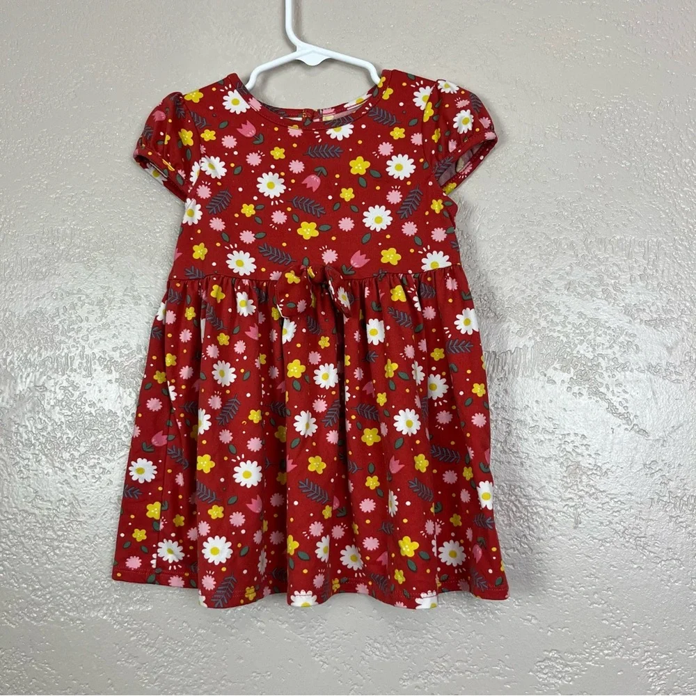 Gymboree Girls lot of‎ 6 floral summer dresses different brand size 24 months